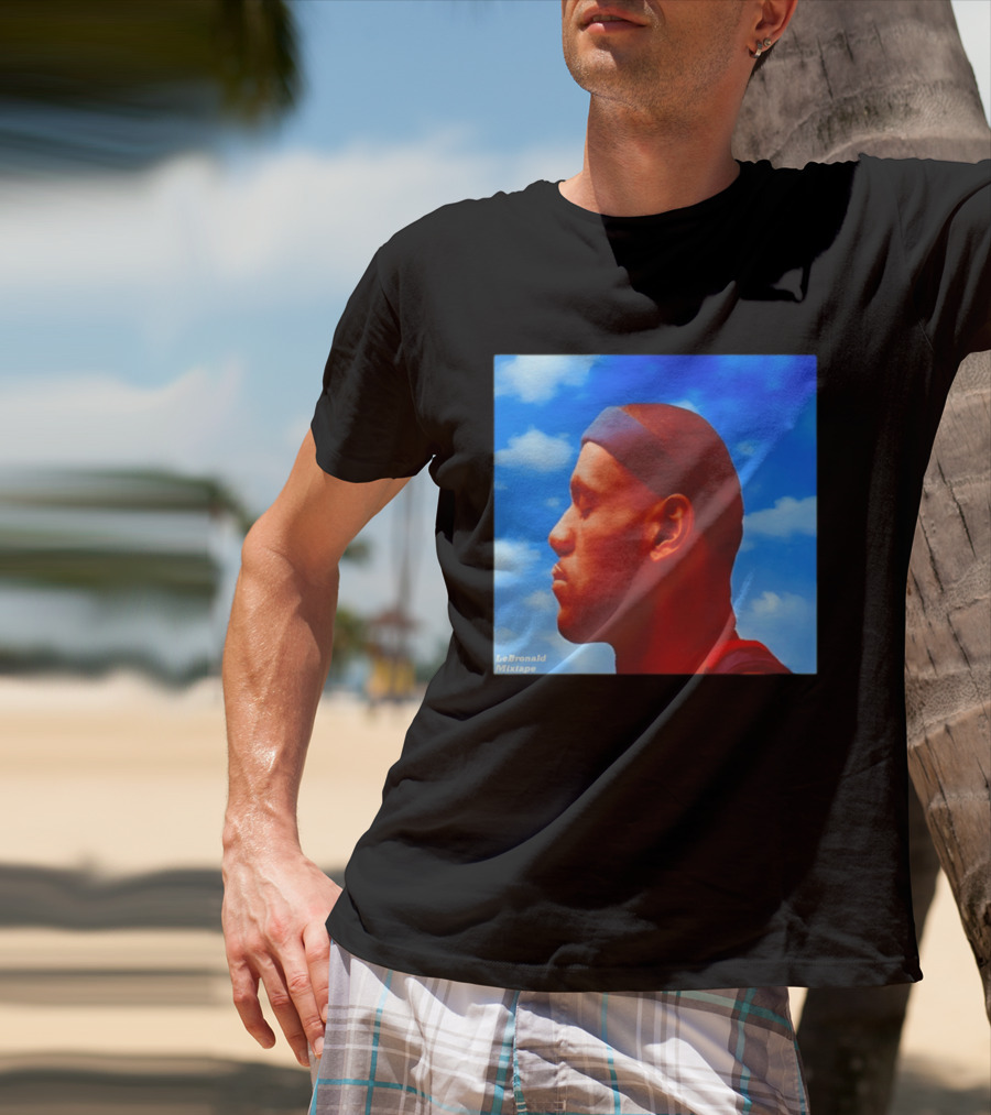 LeBron James LeBronald Mixtape Nothing Was LeSame Los Angeles Lakers Sky T-Shirt