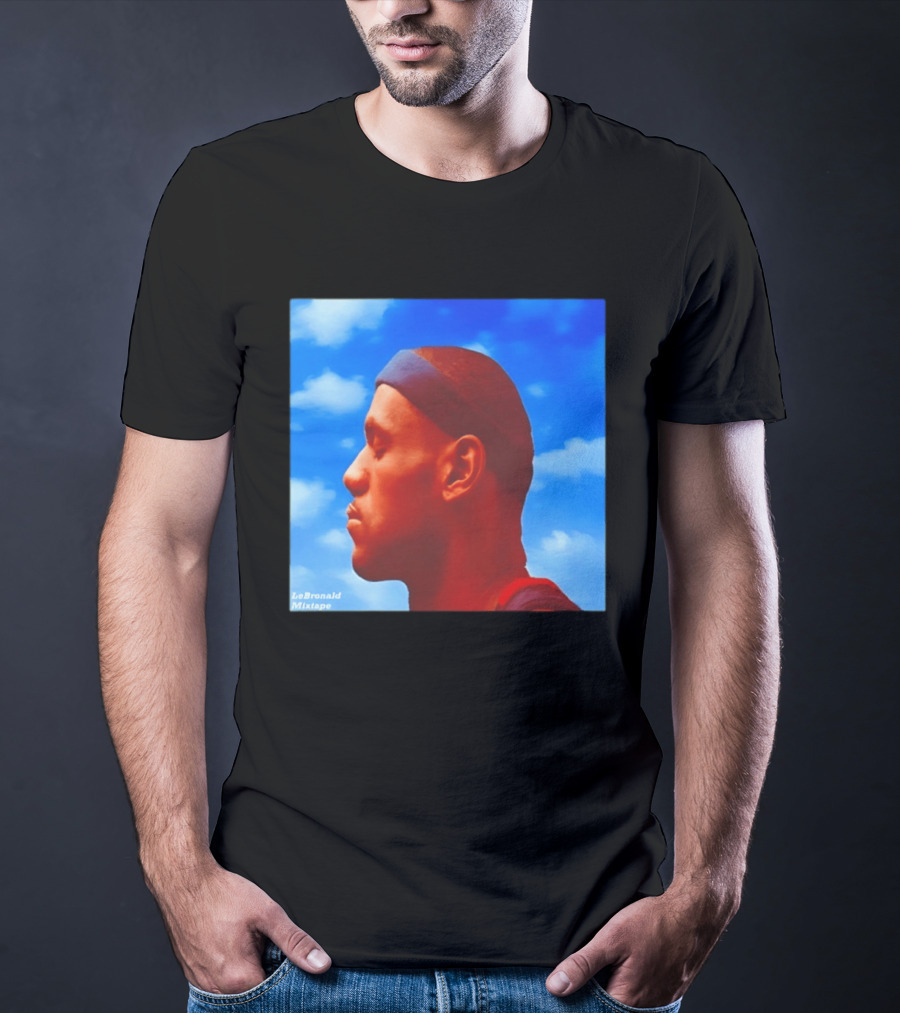 LeBron James LeBronald Mixtape Nothing Was LeSame Los Angeles Lakers Sky T-Shirt