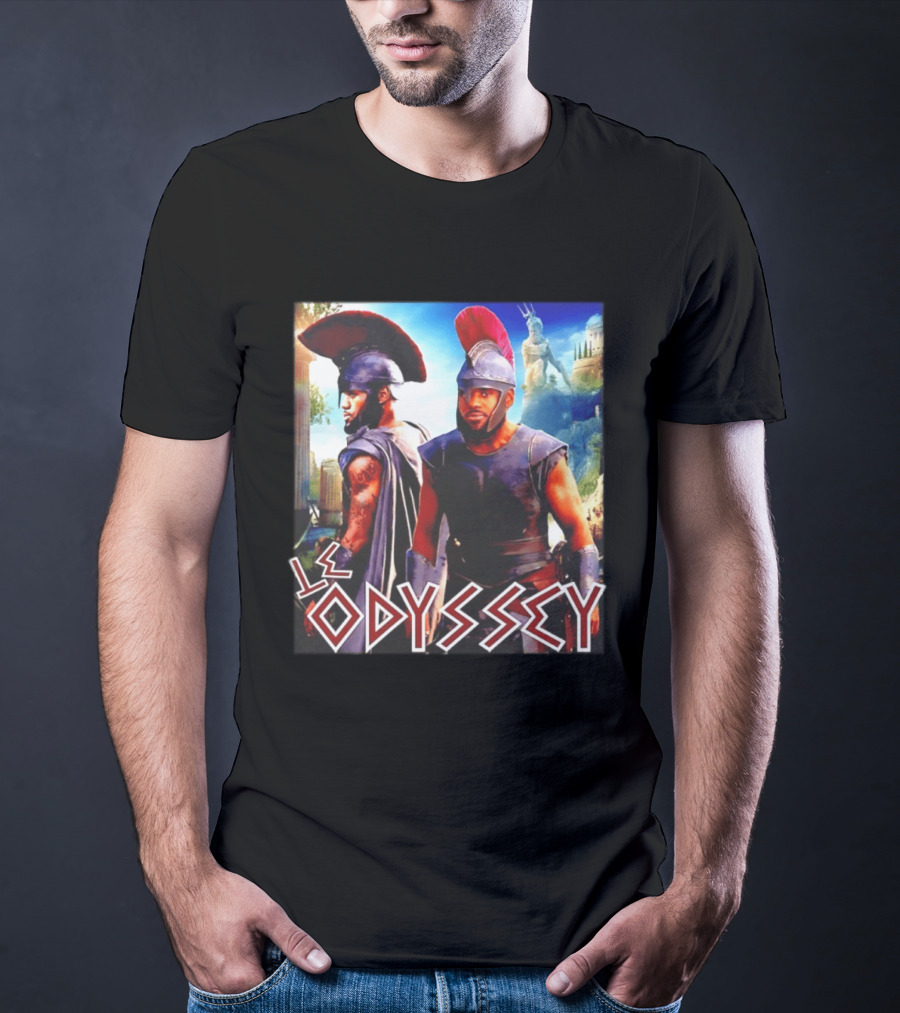 LeOdyssey LeBron James Greek Mythology Adventure T-Shirt