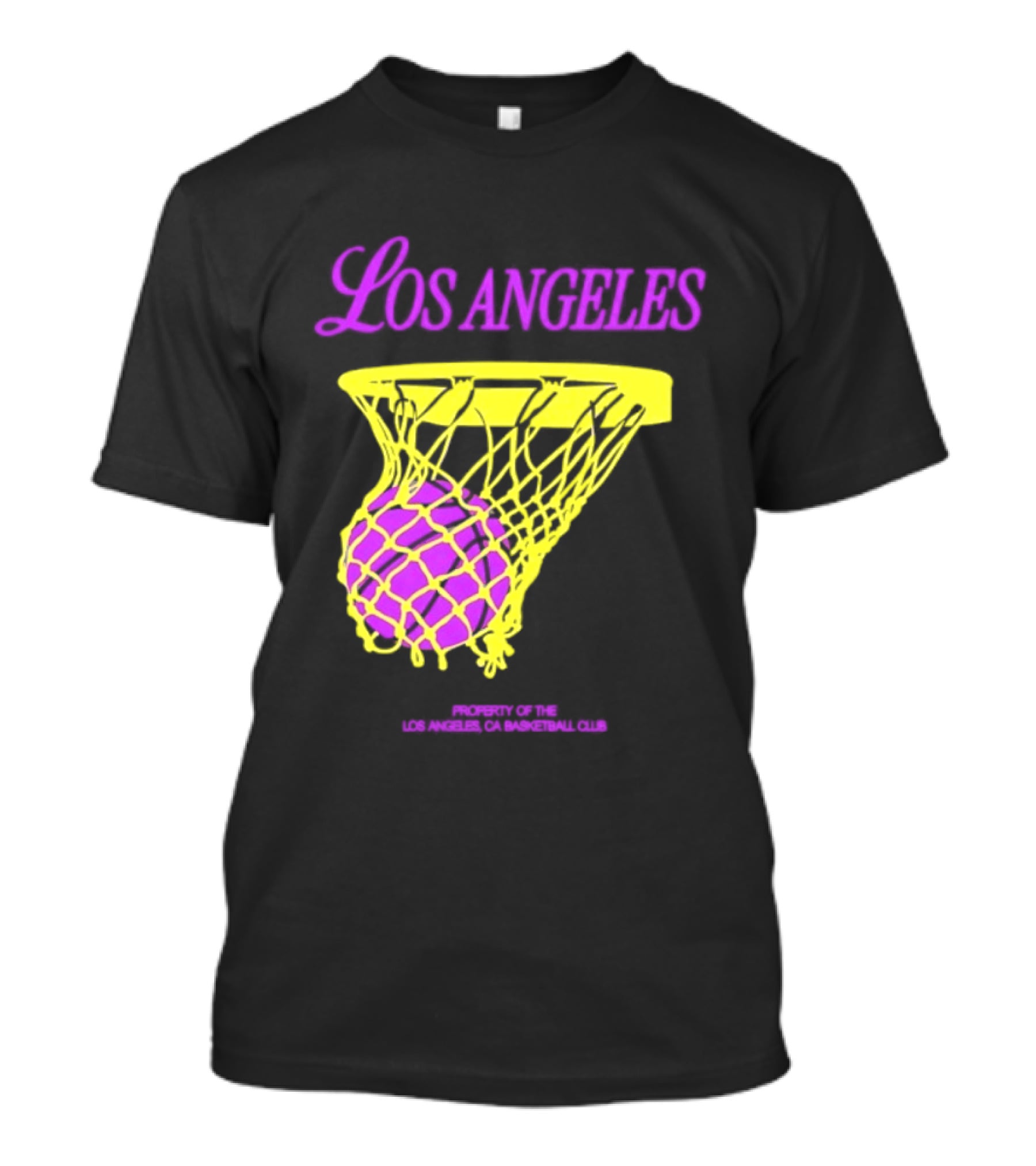 Los Angeles Basketball Club Property Los Angeles CA T-Shirt