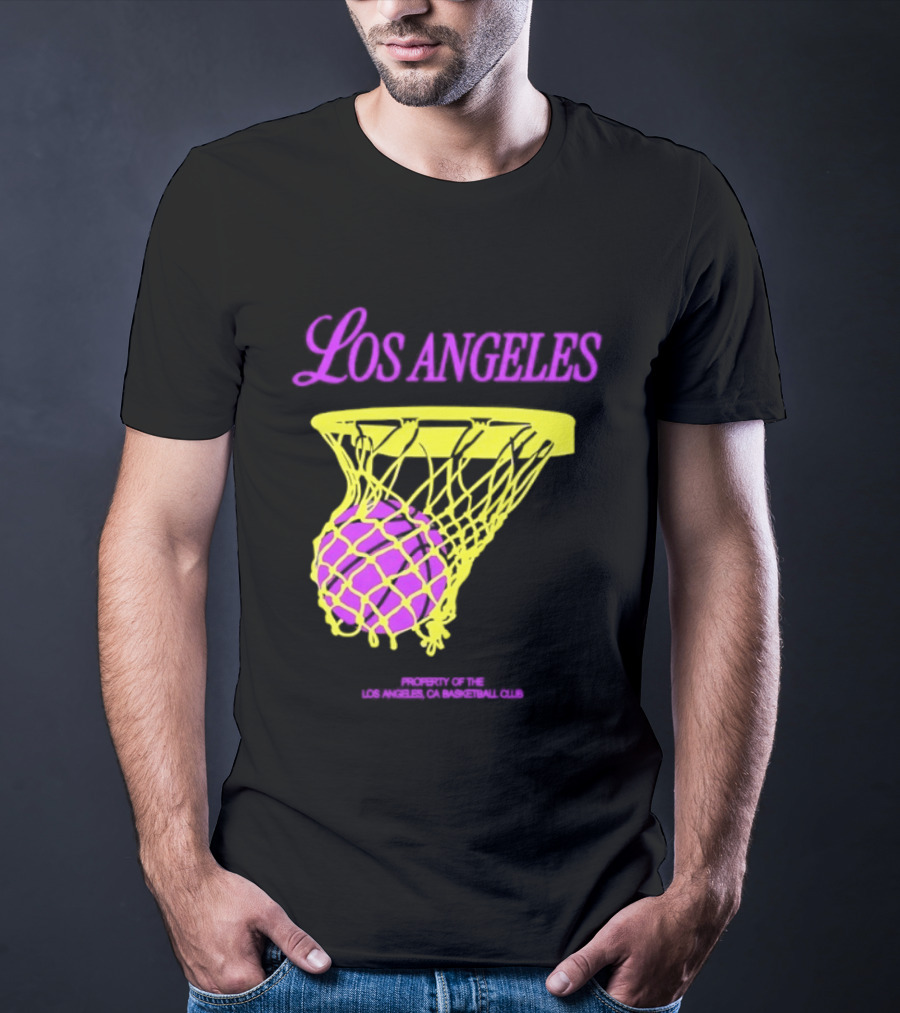 Los Angeles Basketball Club Property Los Angeles CA T-Shirt