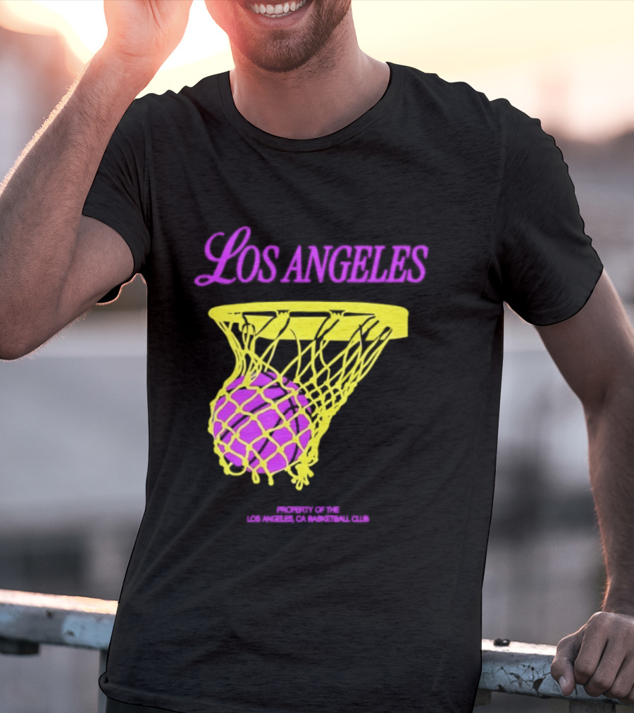 Los Angeles Basketball Club Property Los Angeles CA T-Shirt