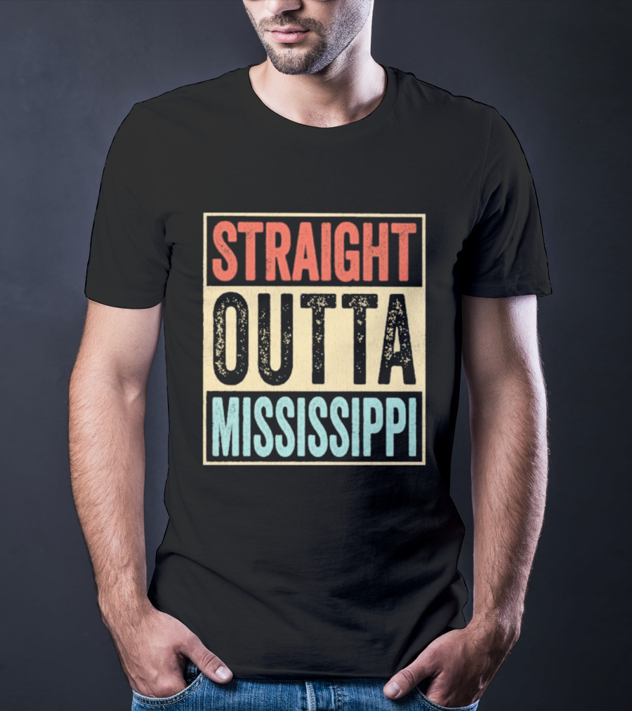 Straight Outta Mississippi Souvenir Performance T-Shirt