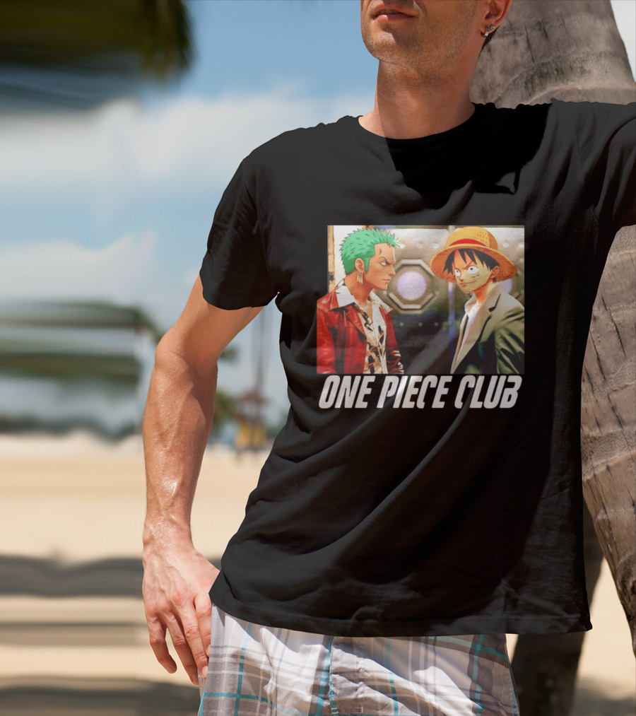 One Piece Club Roronoa Zoro Monkey D Luffy T-Shirt