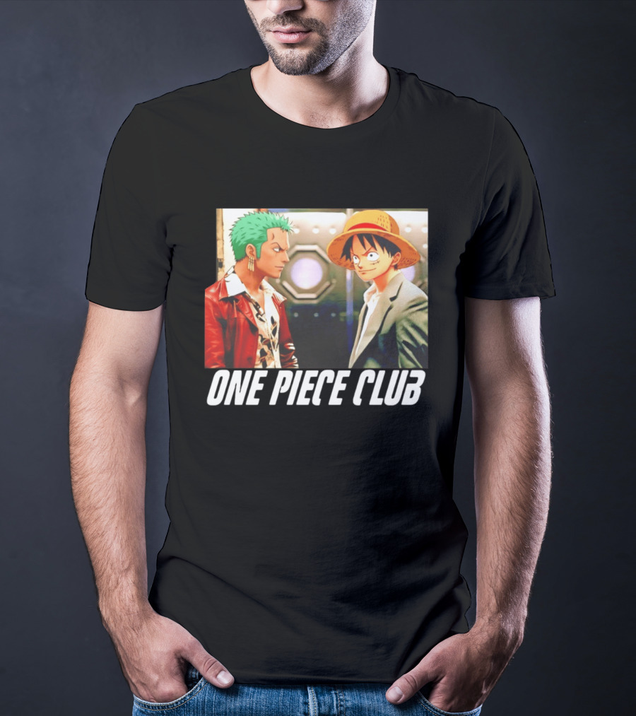 One Piece Club Roronoa Zoro Monkey D Luffy T-Shirt