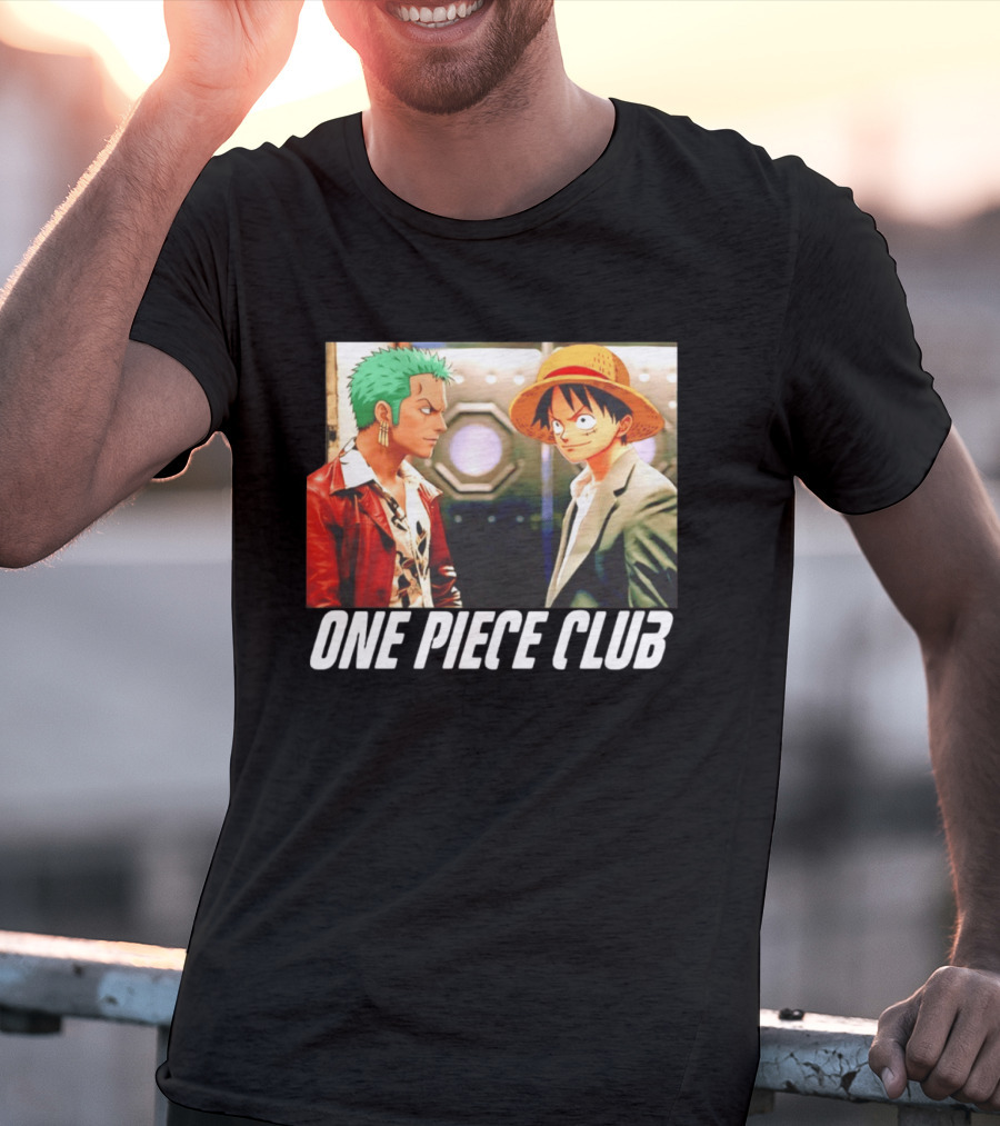 One Piece Club Roronoa Zoro Monkey D Luffy T-Shirt