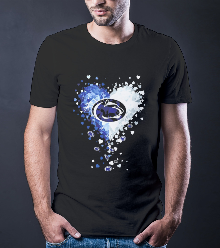 Penn State Nittany Lions 2026 NCAA Heart Diamond T-Shirt