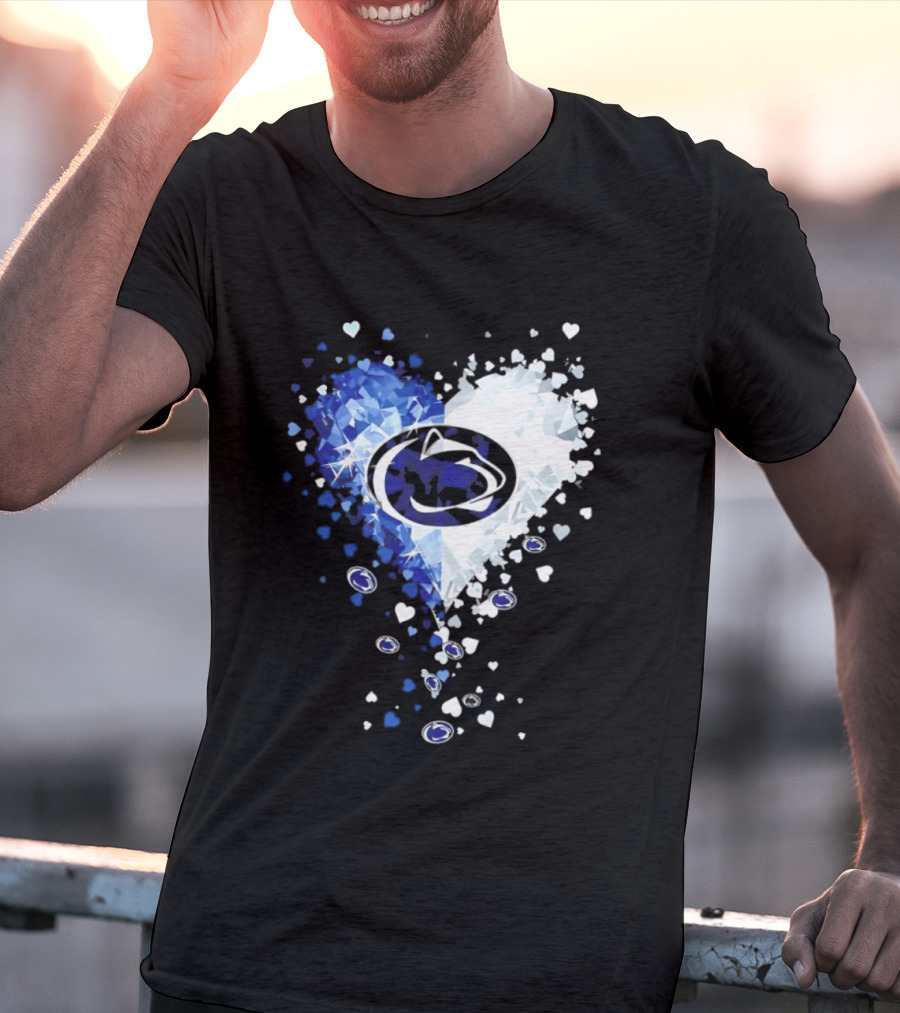 Penn State Nittany Lions 2026 NCAA Heart Diamond T-Shirt