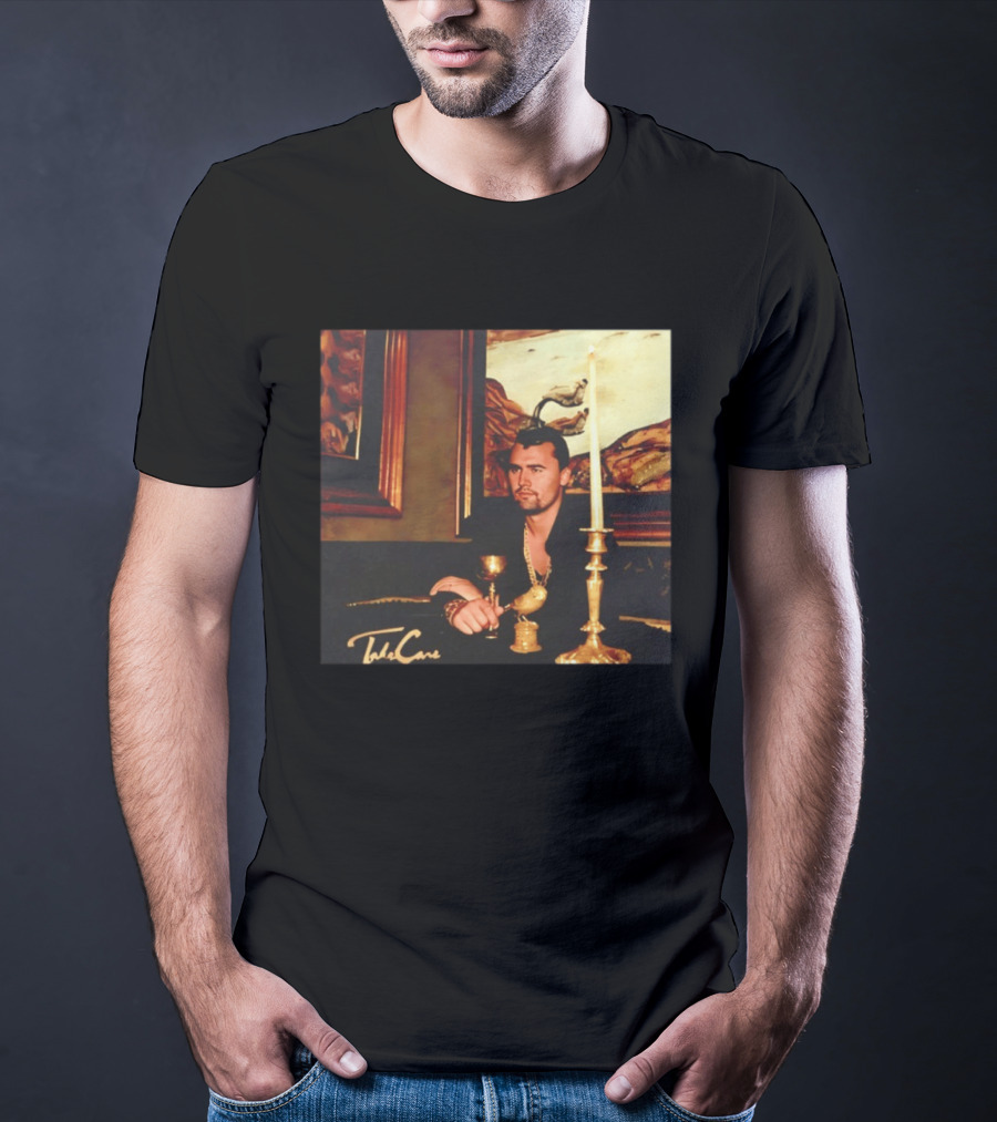 Take Care Charlie Kirk Drake Album Parody Candlelit T-Shirt