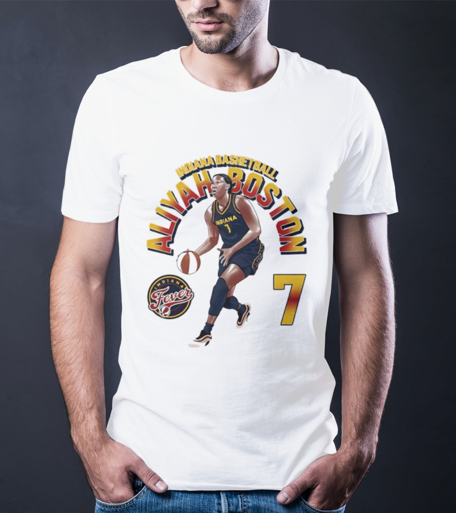 Aliyah Boston Indiana Fever Basketball 7 T-Shirt
