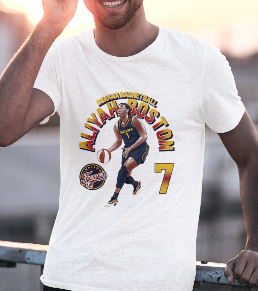 Aliyah Boston Indiana Fever Basketball 7 T-Shirt