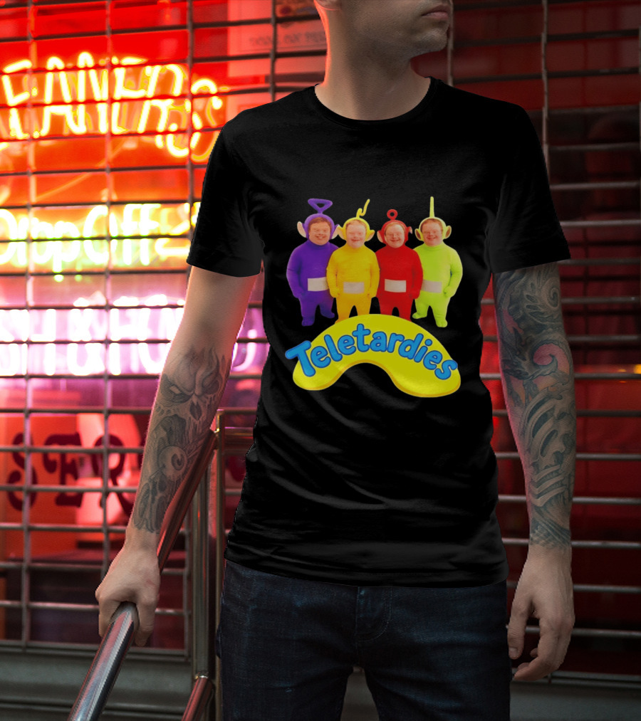 Teletardies Teletubbies Down Syndrome T-Shirt