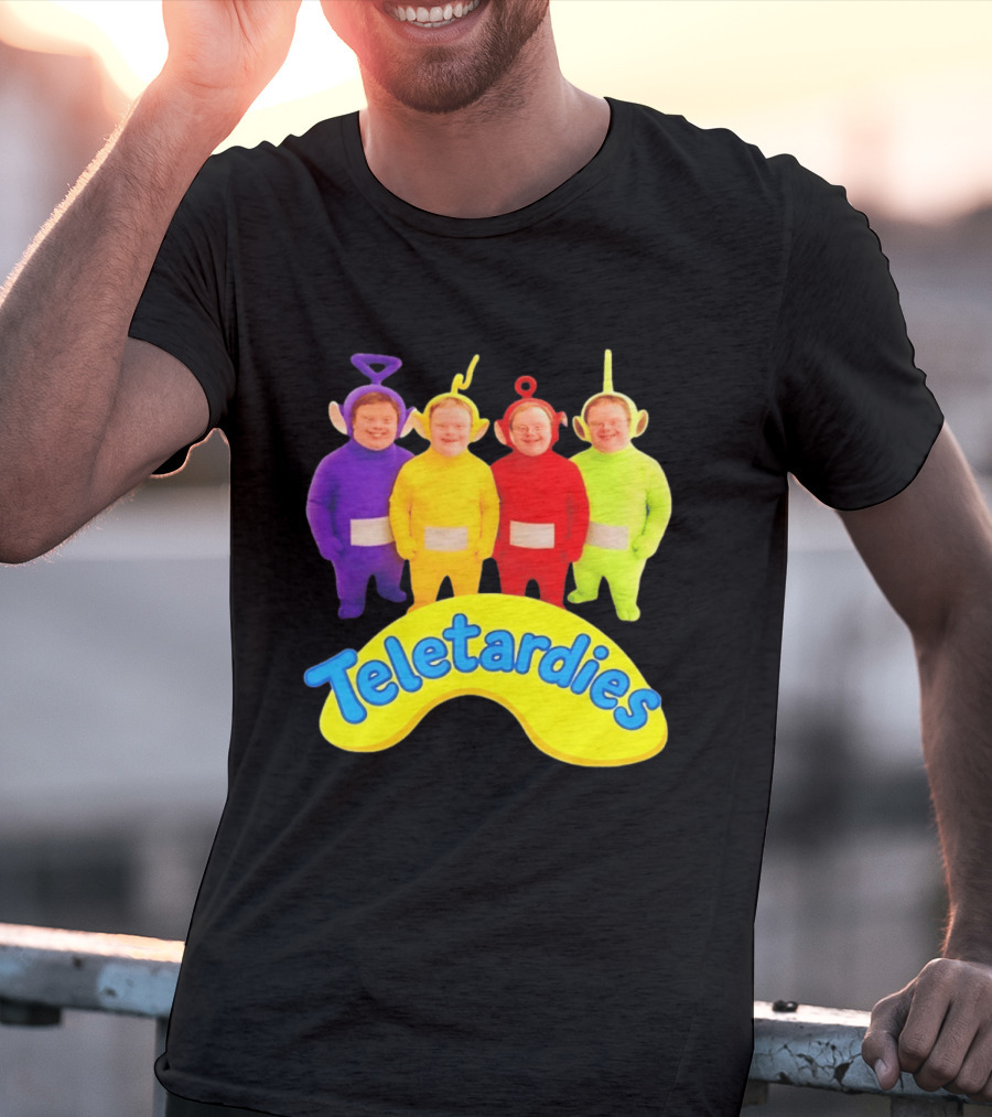 Teletardies Teletubbies Down Syndrome T-Shirt