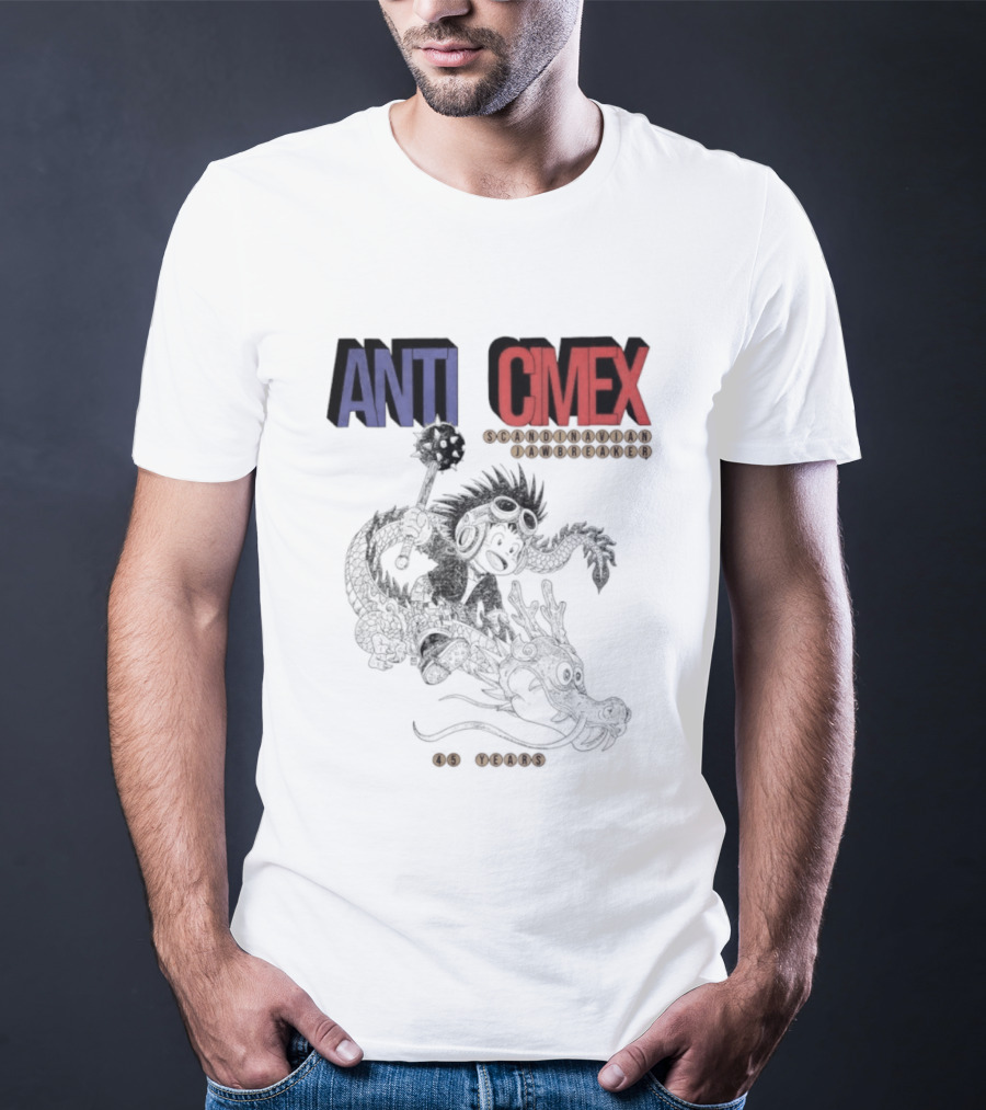 ANTI CIMEX Scandinavian Jawbreaker 45 Years Punk T-Shirt