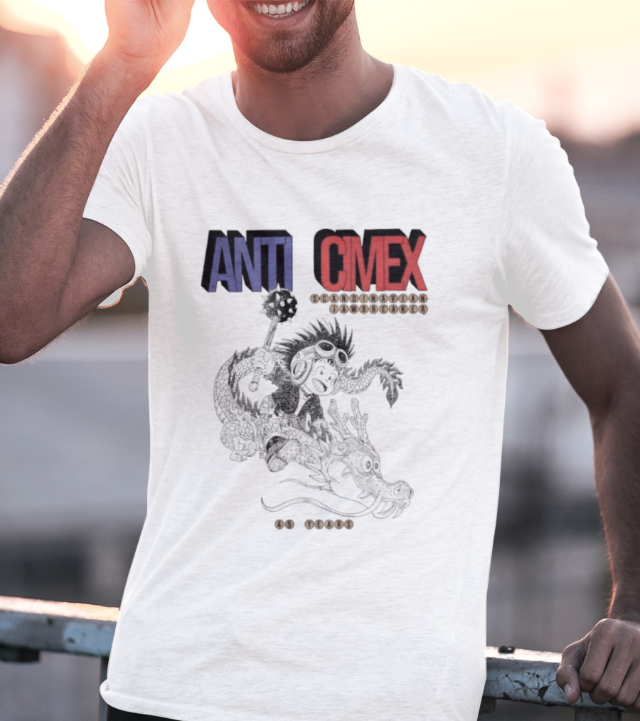 ANTI CIMEX Scandinavian Jawbreaker 45 Years Punk T-Shirt