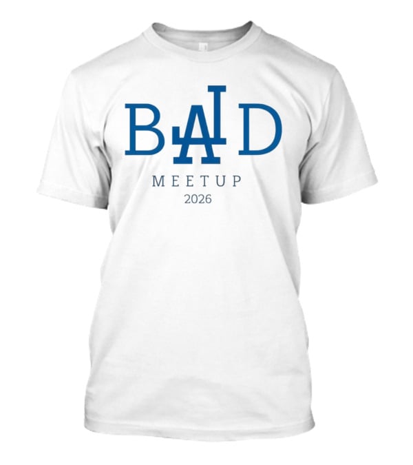 Bald Meetup LA 2026 Iconic Event T-Shirt