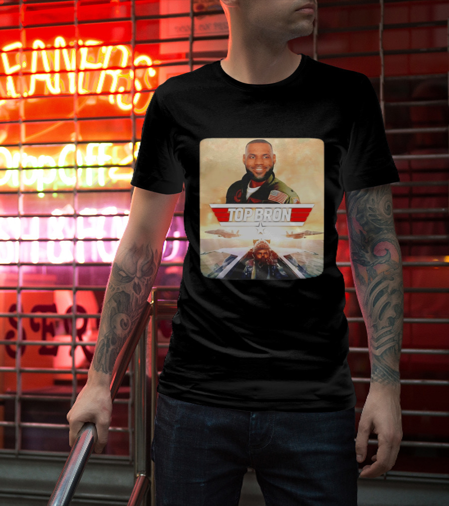 Top Bron LeBron James Aviator T-Shirt