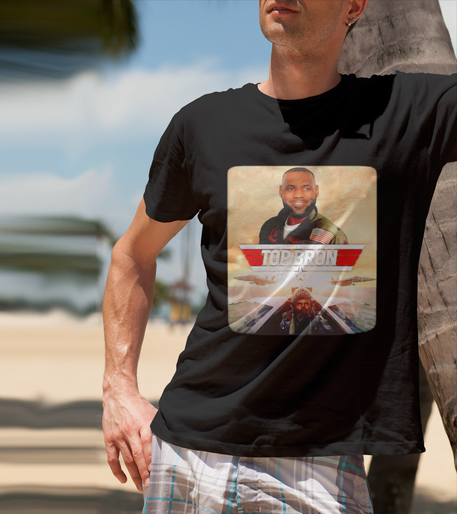 Top Bron LeBron James Aviator T-Shirt