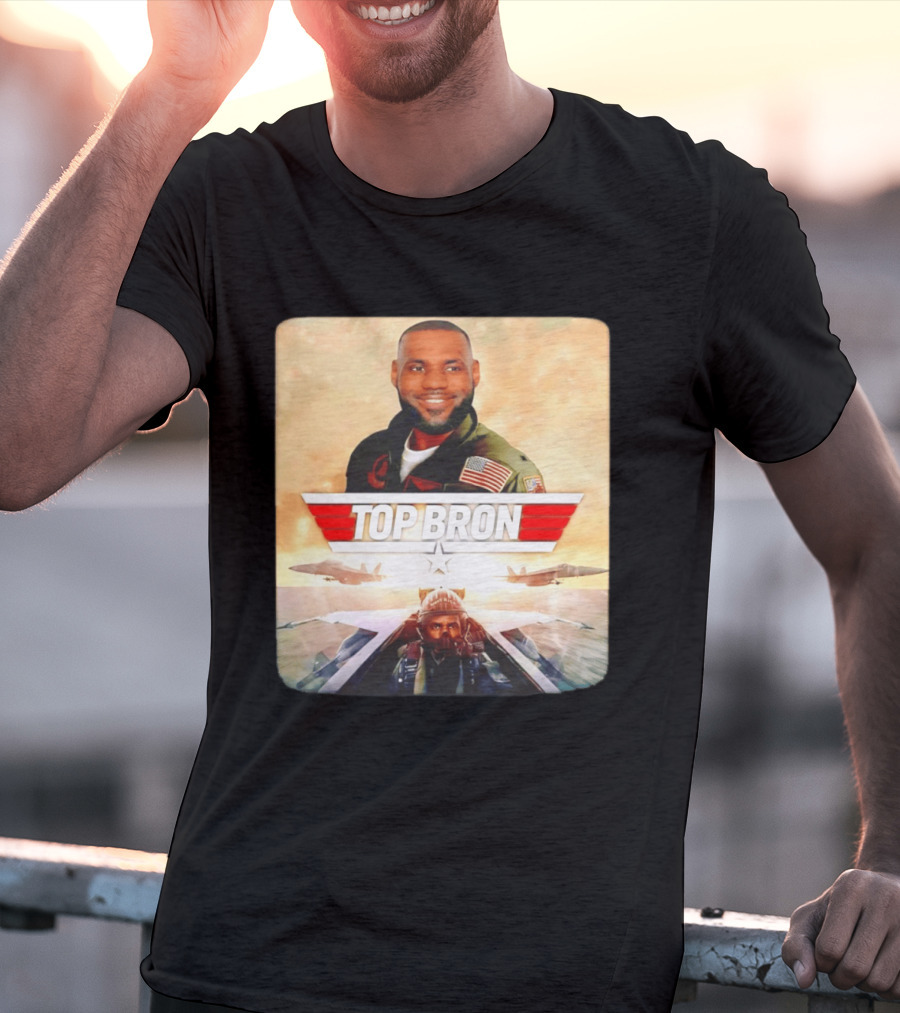 Top Bron LeBron James Aviator T-Shirt