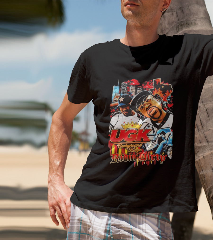 UGK Underground Kingz Ridin' Dirty Texas Rap Legends T-Shirt