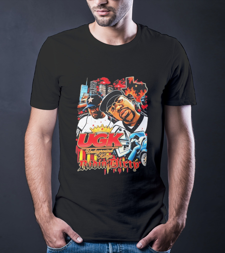 UGK Underground Kingz Ridin' Dirty Texas Rap Legends T-Shirt