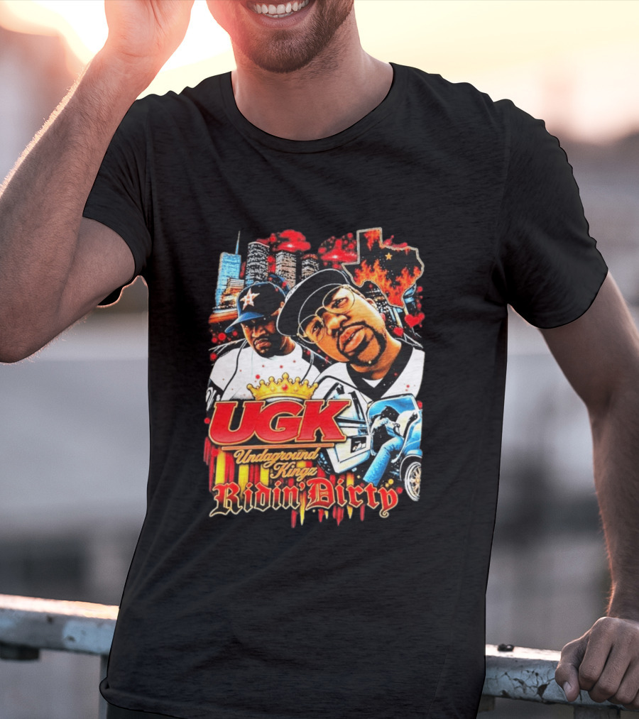 UGK Underground Kingz Ridin' Dirty Texas Rap Legends T-Shirt