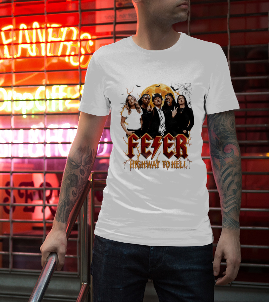 Indiana Fever Highway To Hell Halloween Fever T-Shirt