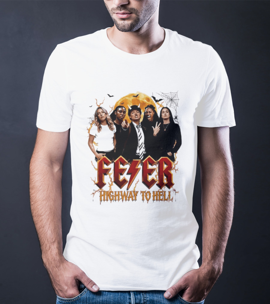 Indiana Fever Highway To Hell Halloween Fever T-Shirt