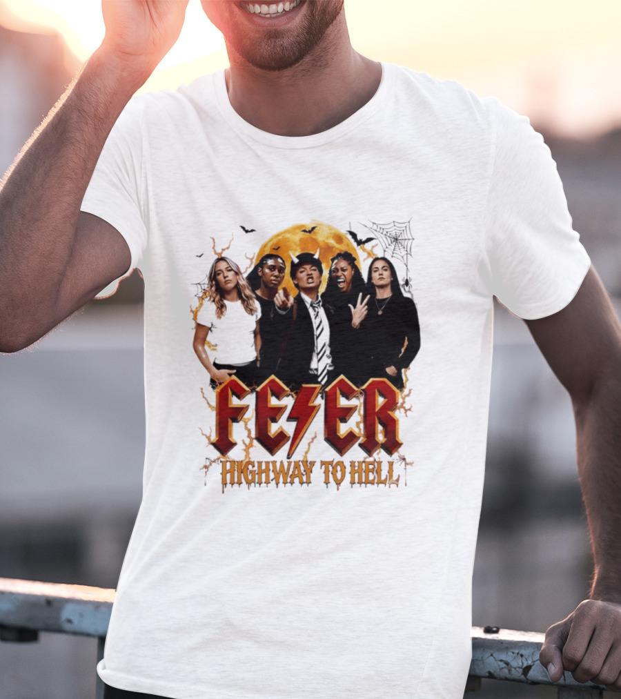 Indiana Fever Highway To Hell Halloween Fever T-Shirt