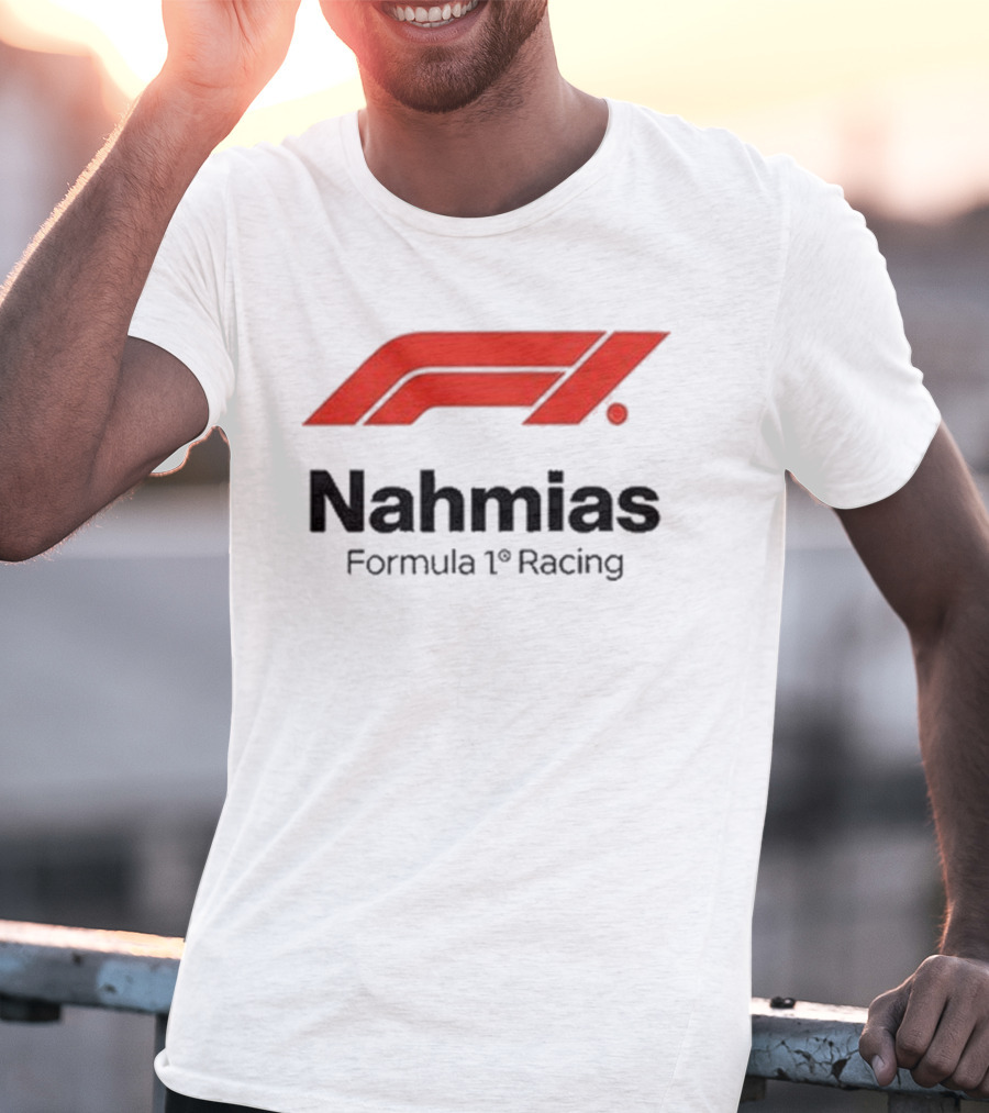 Nahmias Formula 1 Racing Kento Nagao F1 White T-Shirt