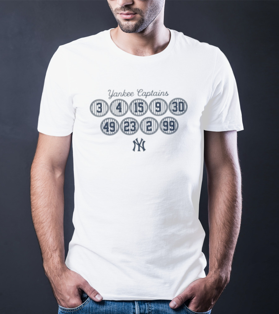 Yankee Captains Numbers With Iconic NY T-Shirt