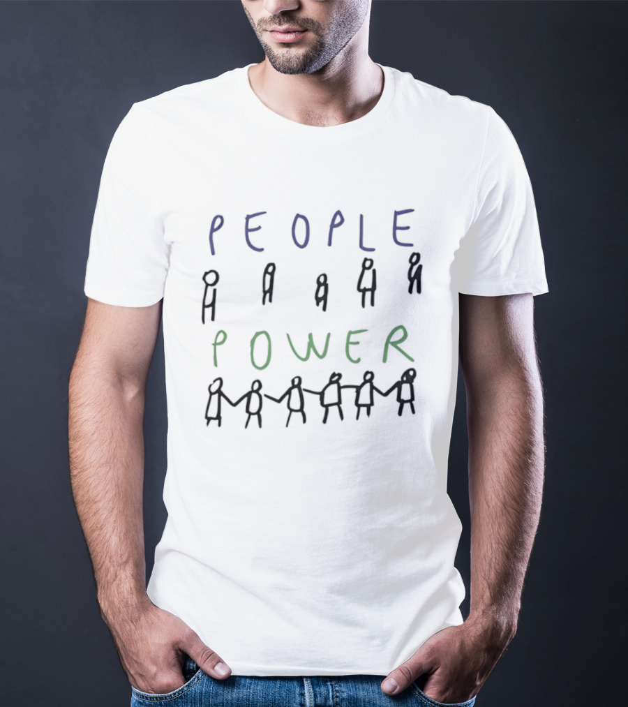 PEOPLE POWER Activism Social Justice Unity Togetherness T-Shirt