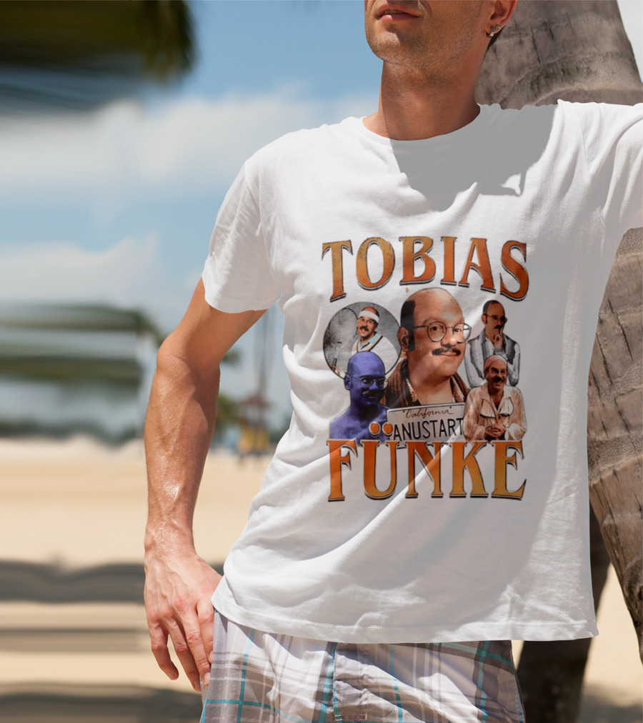 Tobias Funke Anustart Arrested Development Character Compilation T-Shirt