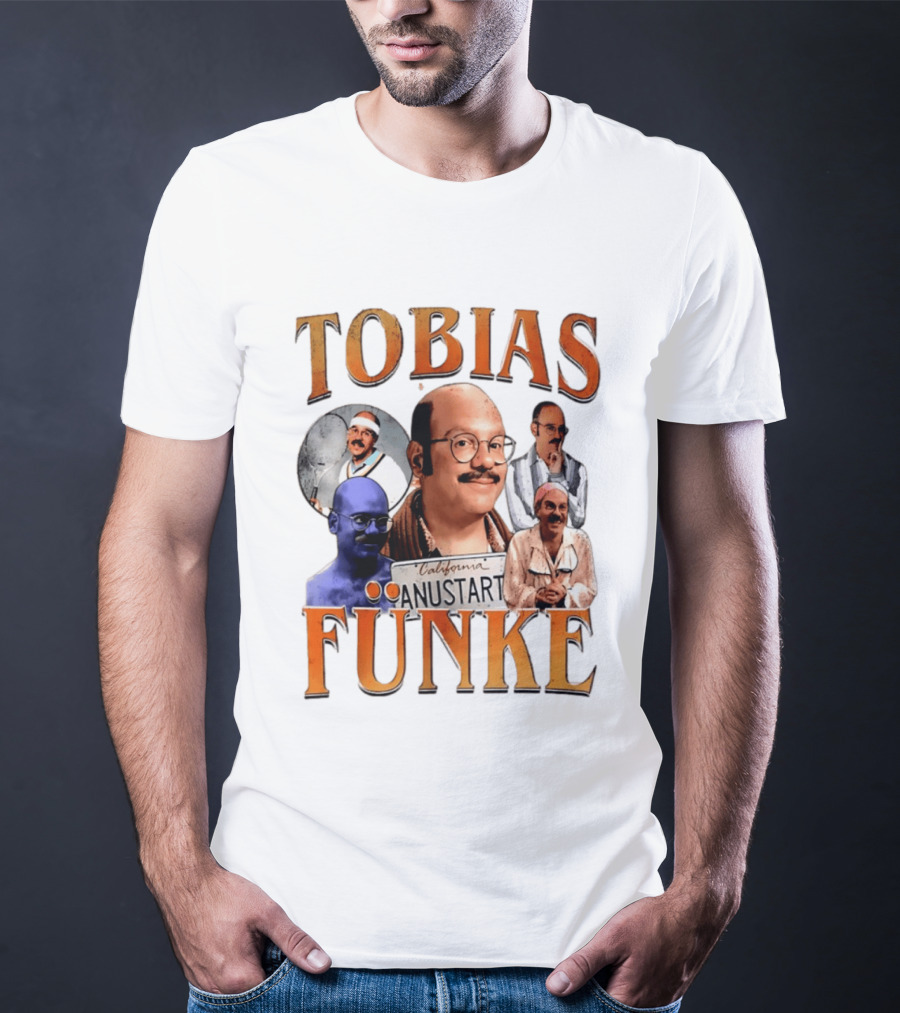Tobias Funke Anustart Arrested Development Character Compilation T-Shirt