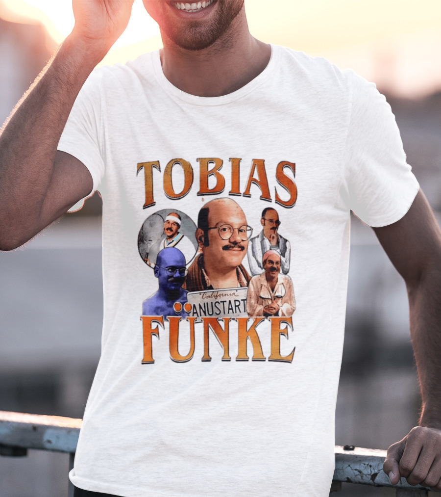 Tobias Funke Anustart Arrested Development Character Compilation T-Shirt