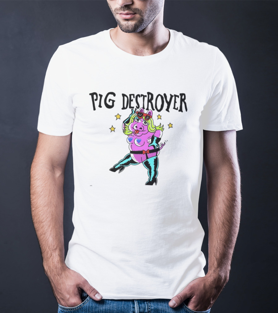 Pig Destroyer Miss Piggy Grindcore Metal Fashionable T-Shirt