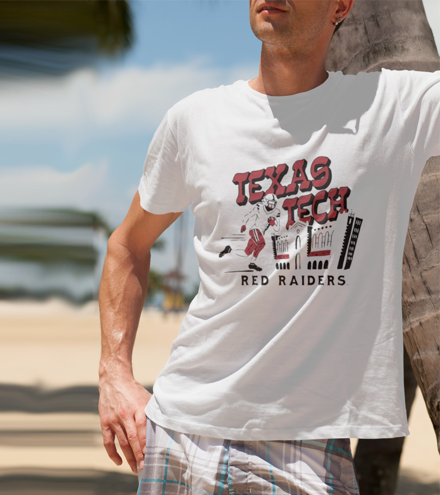 Texas Tech Red Raiders 2026 NCAA Football Player Running T-Shirt