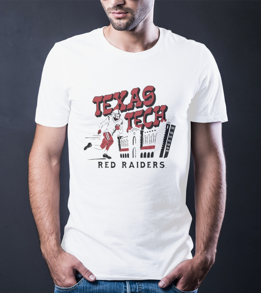 Texas Tech Red Raiders 2026 NCAA Football Player Running T-Shirt