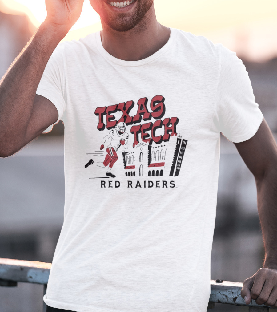 Texas Tech Red Raiders 2026 NCAA Football Player Running T-Shirt