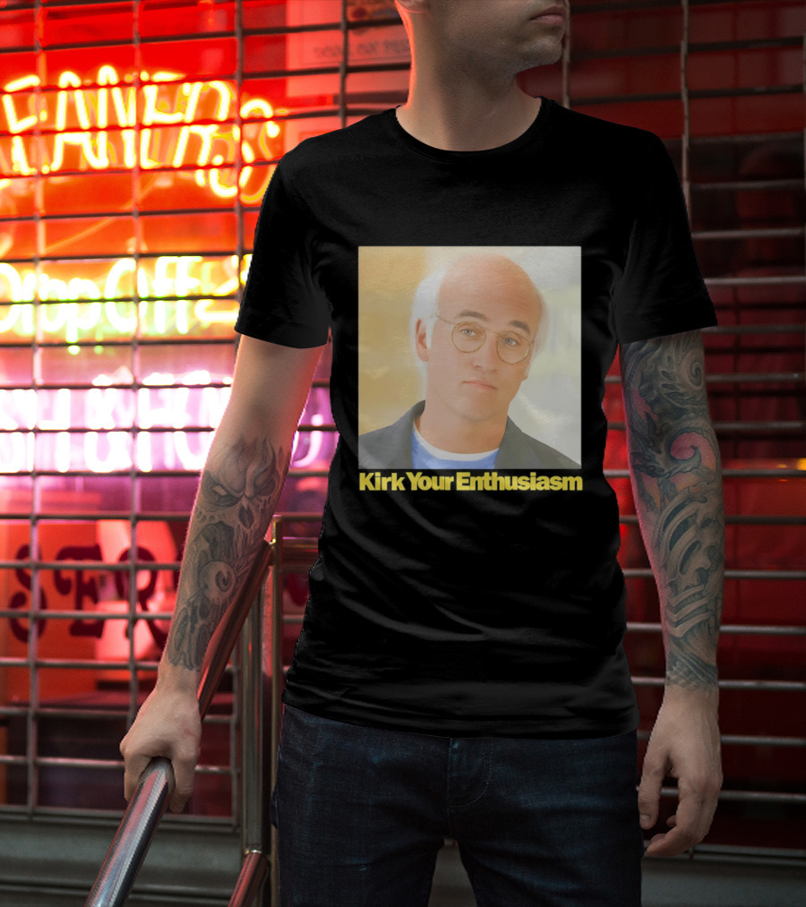 Kirk Your Enthusiasm Larry David Meme T-Shirt