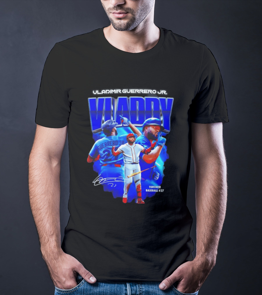 Vladimir Guerrero Jr. Vladdy Toronto Baseball 2026 MLB T-Shirt