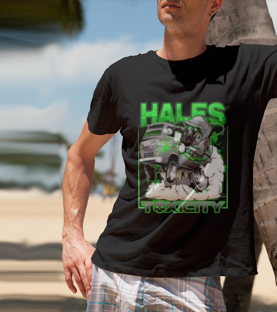 Hales Toxicity Gas Mask Graffiti Van Street T-Shirt