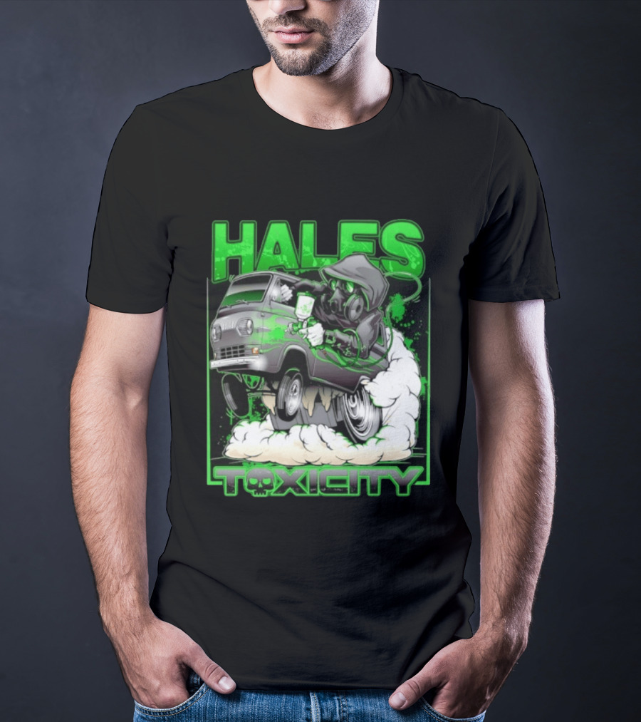Hales Toxicity Gas Mask Graffiti Van Street T-Shirt