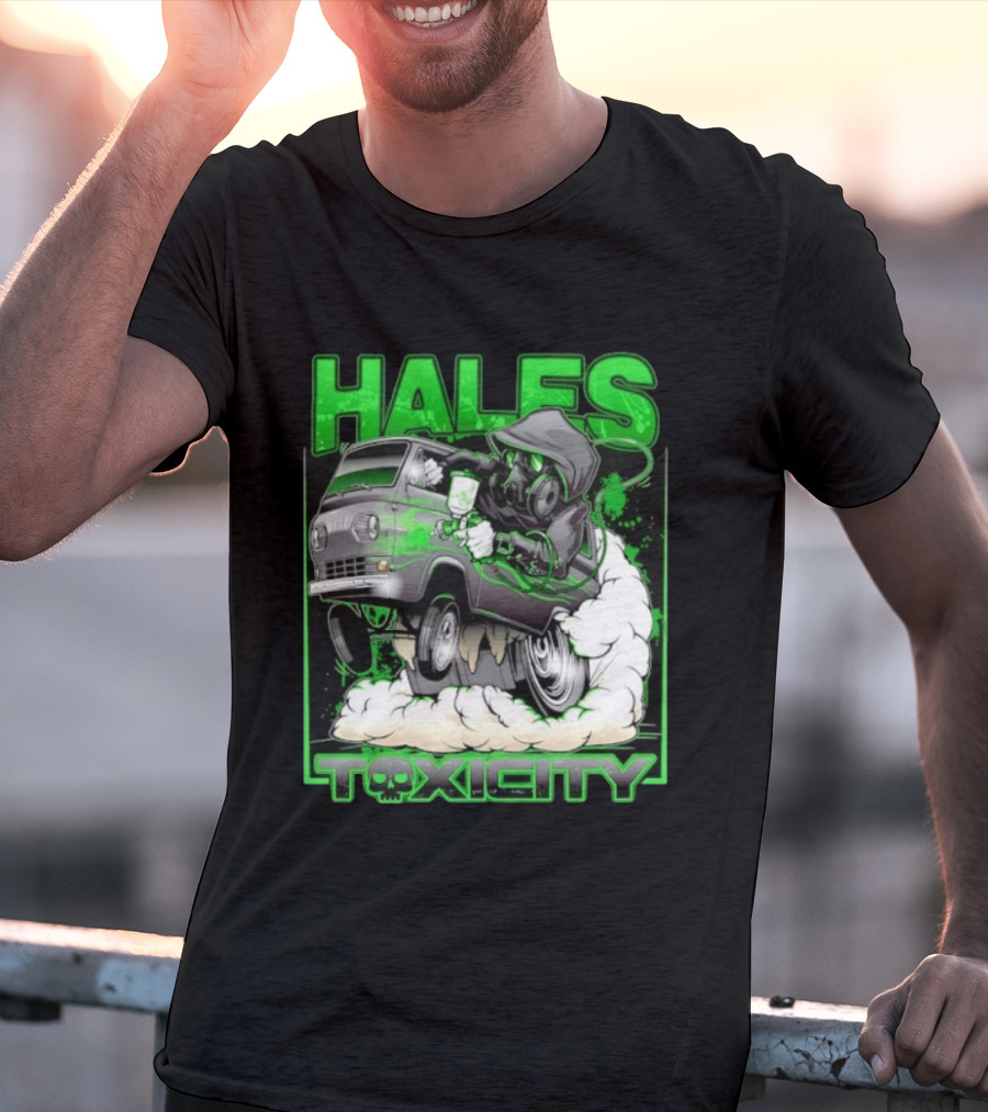 Hales Toxicity Gas Mask Graffiti Van Street T-Shirt