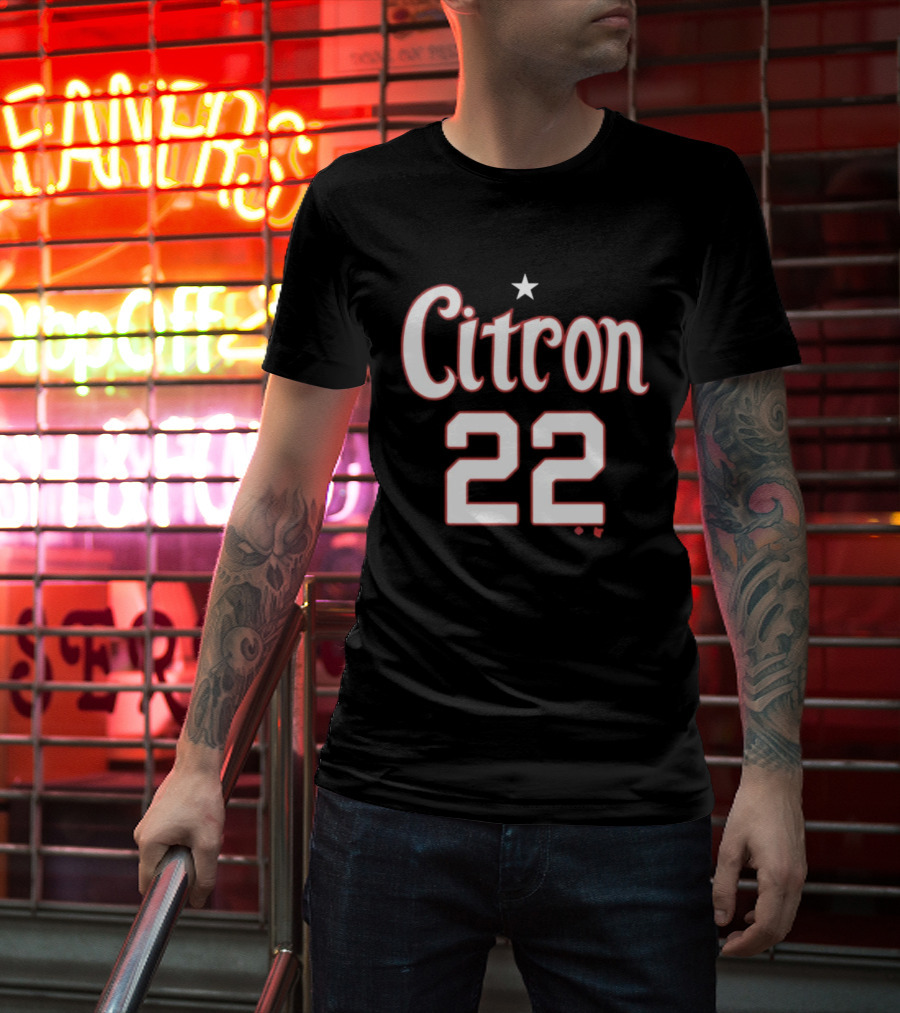 Sonia Citron 22 Washington Mystics WNBA Basketball 2026 T-Shirt