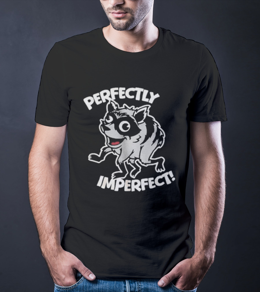 Jimothy Perfectly Imperfect Cartoon Character Fun T-Shirt