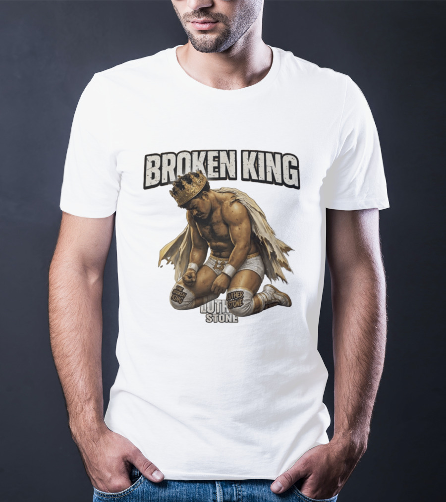 Broken King Luther Stone Wrestling Champion T-Shirt