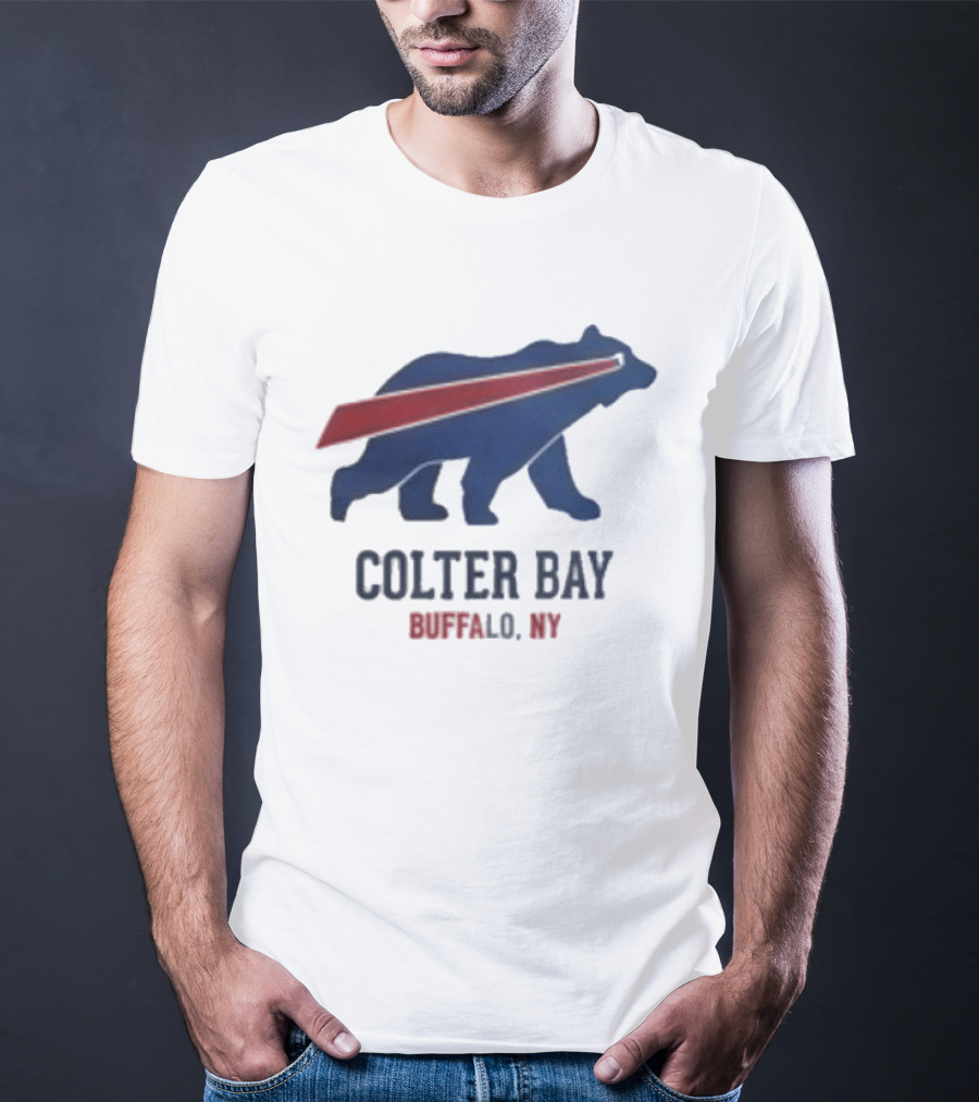 Buffalo Bills Colter Bay NY Beers Make Me Wanna Shout T-Shirt