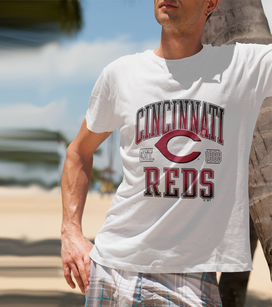 Cincinnati Reds Est 1869 MLB Baseball Team T-Shirt