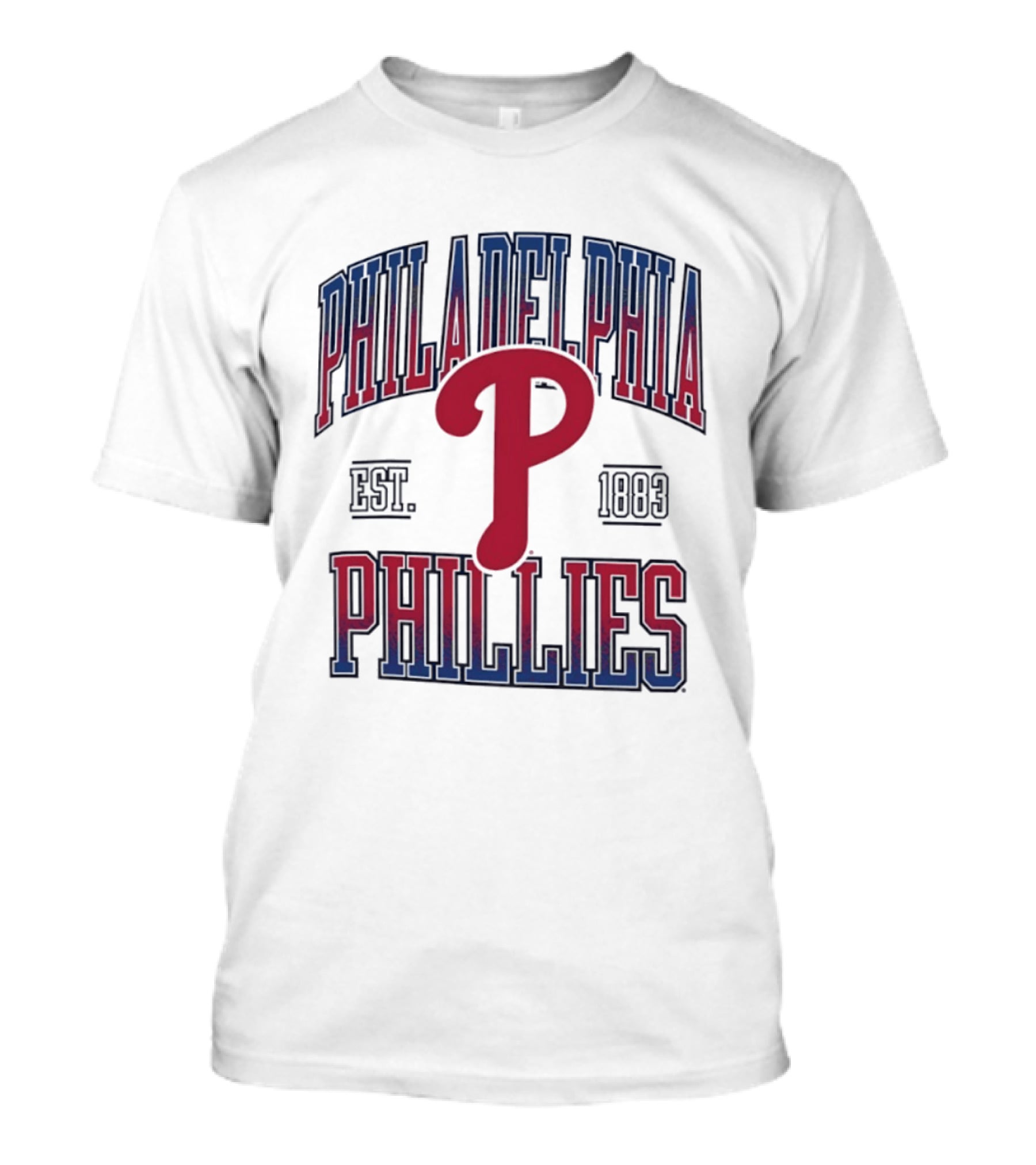 Philadelphia Phillies Est 1883 MLB Baseball P Icon Classic Team T-Shirt